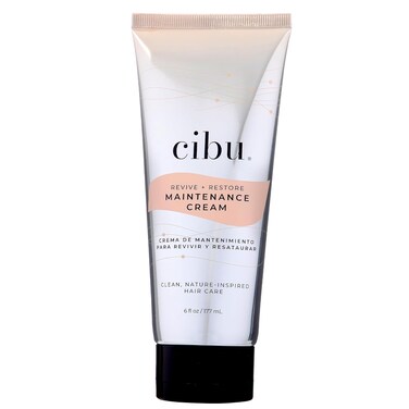 CIBU Revive and Restore Maintenance Cream   Heat Protectant for Hair with Oleic Acid, Linoleic Acid, Vitamin E &amp; Vitamin K   Heat Protectant Cream to Fortify, Strengthen &amp; Smooth Hair Strands   6oz