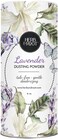 Herb &amp; Root Body Powder Gift Set, 3 Talc-Free Scents: Lavender, Rose, Vanilla, Large Puff