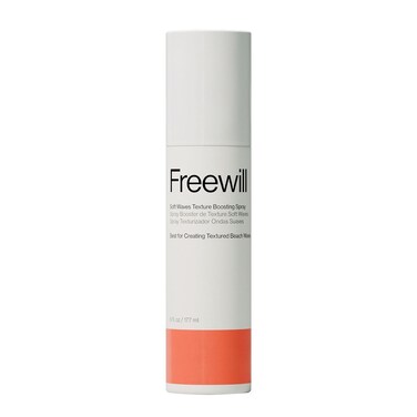 Freewill Soft Waves Texture Boosting Spray, Texturizing Spray for Wave Enhancement and Boosting Hair Volume, Salt-Free, Ultra-Hydrating and Non-Drying, 6 oz