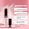 Sacheu Lip Elixir Nourishing Lip Glaze, Lip Tint Gloss. Moisturizing Lip Gloss for Women. Hydrating and Plumping Lip Gloss Enriched with Lip Oils. Smooth Lip Shine Finish, Clear and Sheer Pink