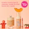 Evereden Happy Kids Skin &amp; Lips Routine - Multi-Vitamin Face Wash &amp; Face Cream Peach &amp; Tinted Lip Oil Sakura Pink Set - Clean &amp; Vegan Skin Care for Kids 3+ - Moisturizing, Nourishing, &amp; Protective