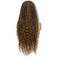 PIB 32'' Full Lace Bohemian Box Braid Wig - Knotless Braided Wigs for Black Women - Synthetic Braided Wig with Natural Baby Hair - Off Black and Brown #1B30