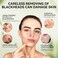 LANBENA Blackhead Remover, Bamboo Charcoal Blackhead Mask Deep Cleansing Peel off Mask &amp; 60Pcs Nose StripsBlack Heads Remover from Face