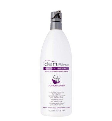 IDEN Bee Propolis Smooth Therapy Conditioner, For Frizzy Hair, Luxurious Shine, Silky Smooth, 33.8 fl.oz