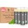 USDA Organic Peppermint Lip Balm - USA Made with Natural Ingredients, Chapstick for Dry Lips, Birthday Gifts for Her &amp; Him, Hydrating Beauty Gifts for Women, Men, Teens &amp; Kids, Lip Moisturizer