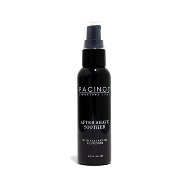Pacinos After Shave Soother for Men - Moisturizes the Skin and Helps to Prevent Razor Bumps and Ingrown Hairs - With Soothing Lavender and Tea Tree Oil - Helps to Calm Irritating Razor Burn - 2 oz