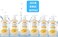 Zatik Naturals - Liquid Hand Soap with Orange &amp; Bergamot, Moisturizing Handwash, 12 fl oz (Pack of 6)