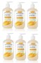 Zatik Naturals - Liquid Hand Soap with Orange &amp; Bergamot, Moisturizing Handwash, 12 fl oz (Pack of 6)