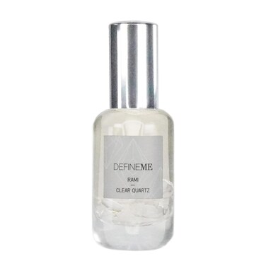 Quartz Crystal Infused Natural Perfume Mist, Rami Scent, 0.95 FL OZ