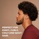 Scotch Porter Curls &amp; Waves Leave-In Hair Conditioner for Men   Superior Smoothness &amp; Definition   Free of Parabens, Sulfates &amp; Silicones   Vegan   7.1oz Bottle