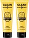 Bee Bald CLEAN Daily Head &amp; Face Cleanser, Refreshes and Thoroughly Washes, Premium Bald Head Care for Men and Women, 4 fl Oz (Pack of 2)