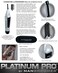 Platinum Pro by MANGROOMER - New Advanced Nose Trimmer, Ear Hair Trimmer and Eyebrow Trimmer with Bonus Light and Exclusive Storage Case!
