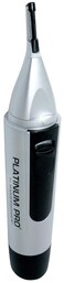 Platinum Pro by MANGROOMER - New Advanced Nose Trimmer, Ear Hair Trimmer and Eyebrow Trimmer with Bonus Light and Exclusive Storage Case!
