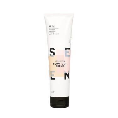 SEEN - Blow-Out Creme - Scented - Non-Comedogenic &amp; Sulfate-Free Blow Out Hair Cream- Reduces Frizz- Heat Protectant- Safe for Sensitive &amp; Acne Prone Skin