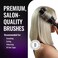 Ergo Ceramic Ionic Round Brush for Blow Out - Salon Quality Hair Brushes for Women - Roller Brush for Blow Drying, Wet and Dry Hair Styling, Volumizing Hair Care - ER25: 1