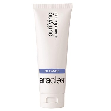 eraclea Purifying Cream Cleanser, Gentle Skin Cleanser, Facial Cleanser with Hyaluronic Acid, Hydrating Face Wash, Face Cleanser for Dry Skin (4 fl oz)