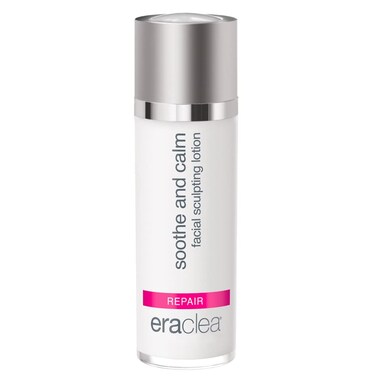 eraclea Soothe and Calm Facial Sculpting Lotion for Anti-Puffiness and Lymphatic Drainage with Niacinamide, Arnica and Hyaluronic Acid, Firming Face Cream to Calm the Skin (1 fl oz)