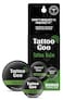 Tattoo Goo Tattoo Balm and Travel Size Balm Bundle, 3/4 oz &amp; .33 oz Tin - Natural Tattoo Aftercare Balm with Beeswax and Cocoa Butter, Soothing Ointment, 2 Pack