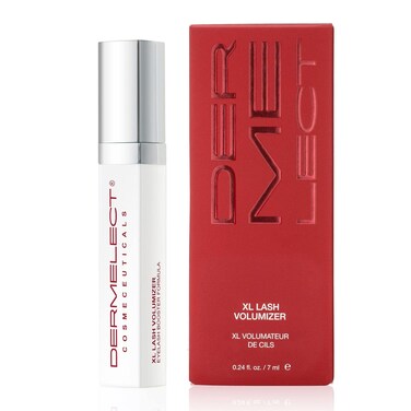 Dermelect XL Lash Volumizer for Lashes and Brows Anti Aging Serum with Peptides, Conditioning Treatment for Brittle, Thin, Sparse Eyelashes &amp; Brows 0.24 oz