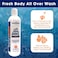 Fresh Body FB All Over Wash for Hair, Face &amp; Body - Citrus Vanilla Grove, 3.4oz (3 Pack) Travel Size Body Wash for Men &amp; Women, No Alcohol, Sulfates, Dyes or Parabens