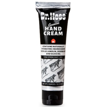 Genuine Hand Cream, Nourishing &amp; Softening Lotion for Dry, Cracked Hands &amp; Heels, Eczema Relief, with Lanolin, Beeswax, Olive Oil &amp; Vitamin E, Cruelty-Free, Paraben &amp; Sulfate-Free, 2 oz