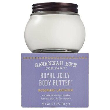 Savannah Bee Company Royal Jelly Body Butter ROSEMARY LAVENDER 6.7 Ounce