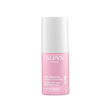 Alpyn Instant Bright Eye with Peptides &amp; Niacinamide   Brightens Dark Circles, Visibly Firms &amp; Softens Fine Lines   0.5 Fl Oz / 15 ml
