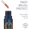 Brush On Block Sun Shine Protective Lip Oil SPF 30, Mineral Protection from UVA/UVB &amp; Blue Light, Hydrating, Cruelty-Free, Gluten-Free, &amp; Vegan, Coral