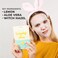 FACETORY K Beauty Face Mask Skin Care - Everyday LEMON Brightening Sheet Mask   Plant-Based with Lemon Extract (10 Pack)