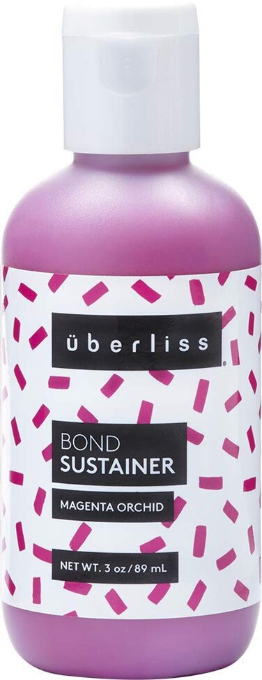 Bond Sustainer Color (Magenta Orchid) 3.7oz - Semi Permanent Direct Dye - Color Depositing Mask - Rebuild Broken Bonds - For Healthy Hair