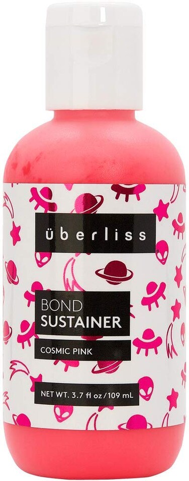 Bond Sustainer Color (Neon Cosmic Pink) 3.7oz - Semi Permanent Direct Dye - Color Depositing Mask - Rebuild Broken Bonds