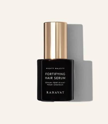 RANAVAT Mighty Majesty Travel Size Hair Serum - Fortifying Hair Oil Serum for Scalp Hydration, Frizz Control, &amp; Hair Shine - With Jasmine and Amla Extract (0.5 oz)