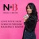 N+B Fearless Body Shimmer Lotion   Non-Sticky, Moisturizing, Body Highlighter   Made w/Alma Extract &amp; Vitamin C   For Face, Hand, Body &amp; All Skin Types, Rough, Dry Skin, Sensitive   8oz