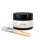Isabella's Clearly MASK, Deep Pore Cleansing Charcoal Face Mask with Anti Ageing Hyaluronic Acid   Natural Skin Care for Wrinkles, Blackheads, Large Pores, Acne   Includes Applicator Brush