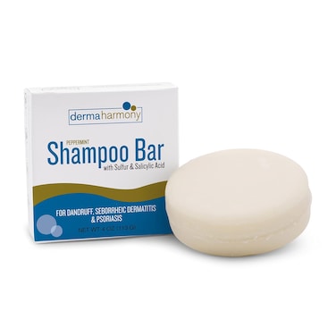 5% Sulfur 2% Salicylic Acid Shampoo Bar for Dandruff (4 oz)