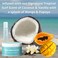 Surf Bum Whipped Moisturizing Body Butter with Light Tropical Scent of Coconut, Vanilla, Mango, &amp; Papaya (8 oz)