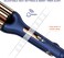 Titanium Deep Waver Iron, Ion Technology, Digital Heat Settings, Auto Off, Dual Voltage (12.2 inches, Wavy Hair, Hair Waver)