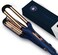 Titanium Deep Waver Iron, Ion Technology, Digital Heat Settings, Auto Off, Dual Voltage (12.2 inches, Wavy Hair, Hair Waver)