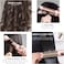 Cool Air Curler Titanium Curling Wand 2 in 1 Hair Flat Iron 1&rdquo; Styler for Loose Curls and Straight Styles, Max 430F, Auto Off, Dual Voltage (Pink)