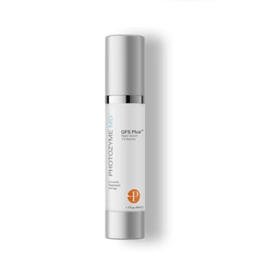 Photozyme DNA Repair Enzymes GFS Plus Facial Night Serum   1% Retinol for Aging Skin, Beauty Skincare Treatment for Fine Lines, Wrinkles, Acne Scars   UV Dark Spot Corrector, Non Irritating   1.7