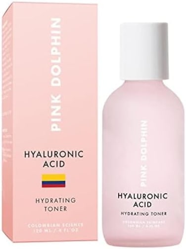 Hyaluronic Acid Hydrating Facial Toner   Hydrating Toner for Face   Vitamin C Collagen Boost   Witch Hazel   Vegan &amp; Gluten Free   All Skin Types   Face Toner   Colombian Skin Care   4oz