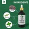 Seddy Organic Jamaican Black Castor Oil - with Rosemary &amp; Peppermint Oil in Glass Bottle - Cold Pressed   Hexane-Free   Promotes Hair Growth   Strengthens Hair   Hair Treatment Oil - 3.4 Fl. Oz