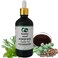 Seddy Organic Jamaican Black Castor Oil - with Rosemary &amp; Peppermint Oil in Glass Bottle - Cold Pressed   Hexane-Free   Promotes Hair Growth   Strengthens Hair   Hair Treatment Oil - 3.4 Fl. Oz