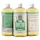 Pure Castile Soap Liquid Organic, Certified Palm Oil Free Natural Soap, Peppermint, 32 oz