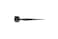 The Swoop Edge Brush Tool 100% Natural Boar Bristles for Laying Down &amp; Styling Edges with Soft Bristles Pointed Edge for Parting Sleek Style &amp; Sculpting Grooming Durable (Black)