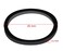 Mini Rubber Bands for Hair Braids, 1.5 cm, 1000 Count, Black