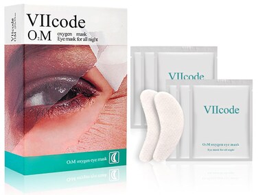 O2M Oxygen Eye Mask for All Night Repair -Under Eye Gel Patches, 8 Hours Oxygen Treatment-Reduce Wrinkles, Eye Bags, Puffiness, Dark Circles -Skin Care Products（6 Pairs)