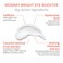Visha Skincare Mommy Bright Eye Booster 4 in 1 Cream for Dark Circles and Puffiness Under Eyes, Fine Lines and Wrinkles Eye Cream, Safe to Use During Pregnancy and Nursing 0.5oz