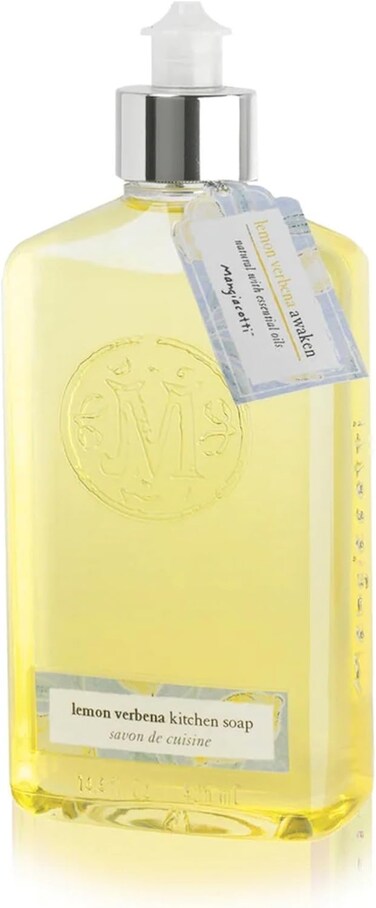 Natural Kitchen Soaps Fragrant Plant-Based Concentrated Liquid Soap, 14.4-Ounce, Lemon Verbena