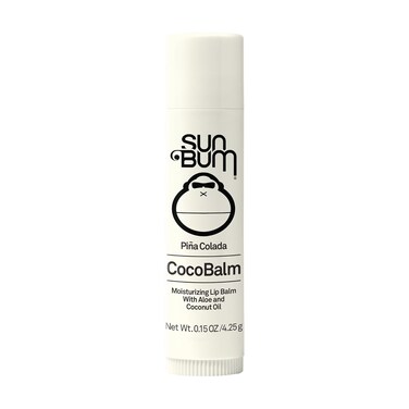 Sun Bum Pi&ntilde;a Colada Cocobalm   Hydrating Lip Balm with Aloe   Hypoallergenic, Paraben Free, Silicone Free,   0.15oz Stick (20-48058)